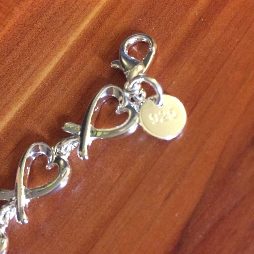 Silver Heart Bracelet - Picture 3 of 3